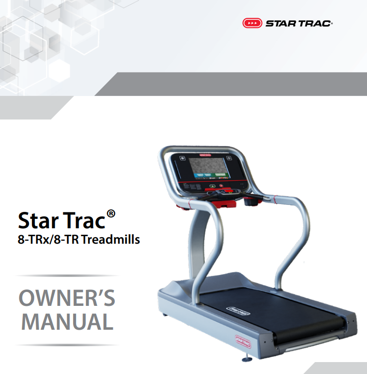 Star trac 8 discount series tr treadmill