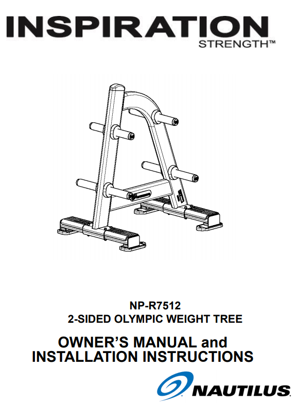 Nautilus weight tree sale