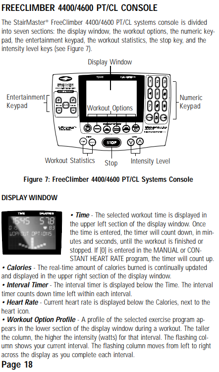 4400 4600 C40 Console Owner's Manual