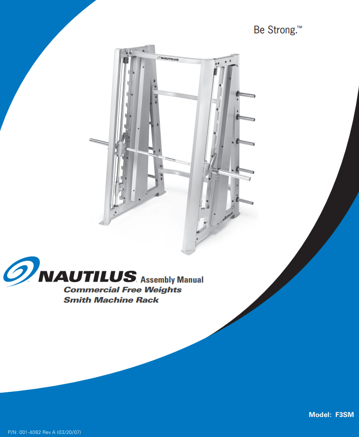 Nautilus smith machine hot sale