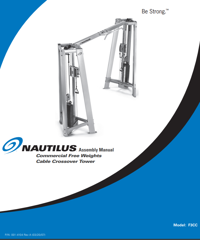 Nautilus discount cable machine