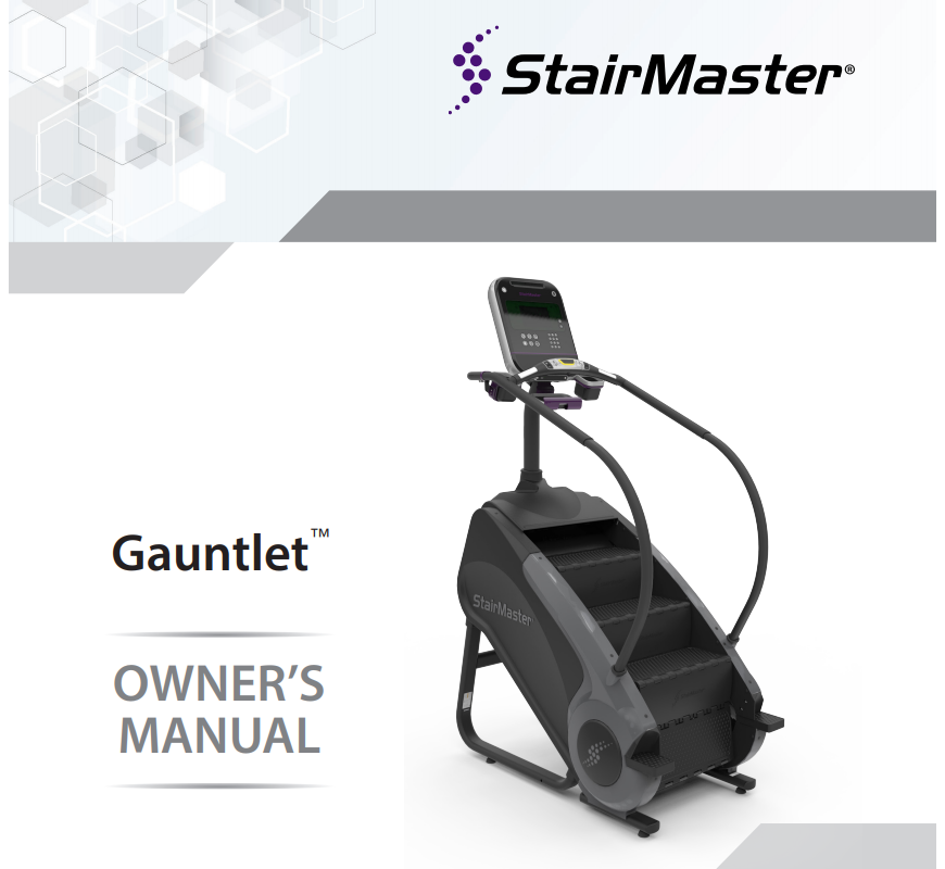 Stairmaster discount 8g gauntlet