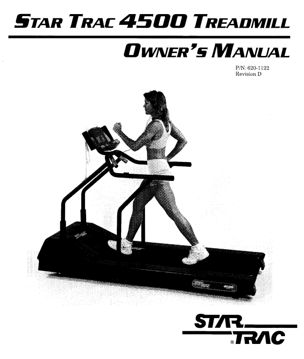 Treadmill discount operation manual