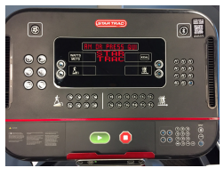 Key down star trac treadmill hotsell