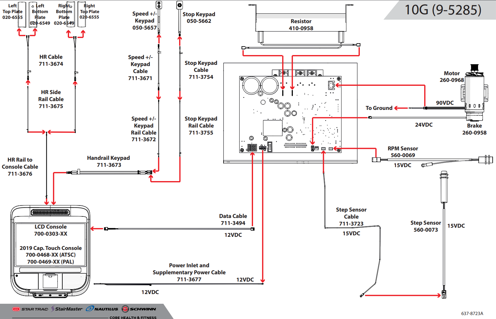 What is the wiring diagram for the 10G?