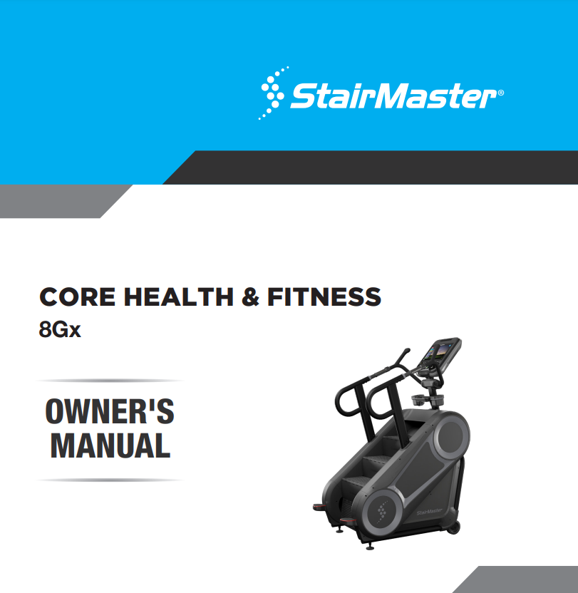 stairmaster-8gx-owner-s-manual