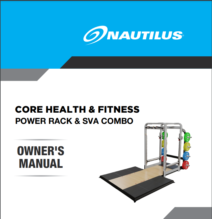 637 8806 POWER RACK SVA COMBO Owner s Manual